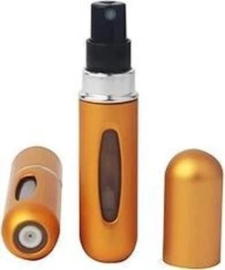 MaxedMore Navulbare Parfumverstuiver 5ml Rood/Licht Roze/ Oranje/Groen/ Blauw/ Grijs - 65 Keer Spraybare Parfum Verstuiver - Hervulbaar Tasverstuiver Voor Parfum - Meeneem Mini Geur Flesje Voor Op Reis - Lipstick Formaat Navulbaar Parfumflesje -Parfum Winkel 1000x1200 3