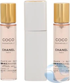 Chanel Coco Mademoiselle Geschenkset - Eau De Toilette + 2x Eau De Toilette Refill -Parfum Winkel 1015x1200