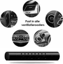 Autoparfum - Luchtverfrisser Auto - Inclusief 5 Geuren - Luxe Design - ZWART - Hervulbaar - Fris -Parfum Winkel 1168x1200 1