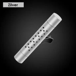 Autoparfum - Luchtverfrisser Auto - Inclusief 5 Geuren - Luxe Design - ZILVER - Aromatherapie - Ventilatierooster - Hervulbaar - Duurzaam - Verfrissend -Parfum Winkel 1196x1200 6