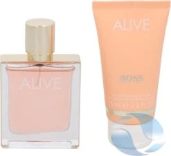 Hugo Boss Alive Geschenkset - 50ml Eau De Parfum + 75ml Bodylotion -Parfum Winkel 1200x1100 1