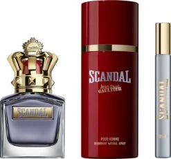 Jean Paul Gaultier Scandal Pour Homme Giftset - 50 Ml Eau De Toilette Spray + 10 Ml Eau De Toilette Tasspray + 150 Ml Deospray - Cadeauset Voor Heren -Parfum Winkel 1200x1119 2