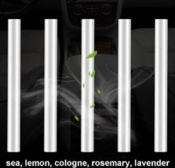 Autoparfum - Luchtverfrisser Auto - Inclusief 5 Geuren - Luxe Design - ZILVER - Aromatherapie - Ventilatierooster - Hervulbaar - Duurzaam - Verfrissend -Parfum Winkel 1200x1149 3