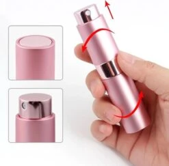 Scenty - Parfum Verstuiver Navulbaar - Mini Parfum Flesje - Reisflesje - Lichtroze -Parfum Winkel 1200x1180 4