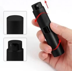 Scenty - Parfum Verstuiver Navulbaar - Mini Parfum Flesje - Reisflesje - Zwart -Parfum Winkel 1200x1183 4