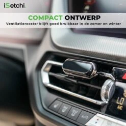 ISetchi Frisse Autoparfum - Autogeur - Met 4 Verschillende Geuren – Compact Formaat & Navulbaar - Metaal Ontwerp - Parfum Voor Luchtrooster Ventilatierooster -Auto Luchtje - Car Perfume -Parfum Winkel 1200x1200 528