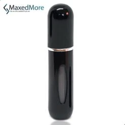 Mini Parfum Flesje | Lipstick Formaat Navulbare Parfum Verstuiver - Zwart