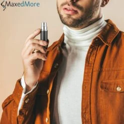 Mini Parfum Flesje 2-PACK Zwart En Zilver| Lipstick Formaat Navulbare Parfum Verstuiver -Parfum Winkel 1200x1200 610