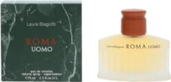 Laura Biagiotti Roma Uomo - 75 Ml - Eau De Toilette Spray - Herenparfum -Parfum Winkel 1200x573
