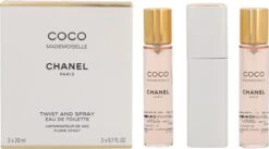 Chanel Coco Mademoiselle Geschenkset - Eau De Toilette + 2x Eau De Toilette Refill -Parfum Winkel 1200x668 3
