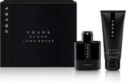 Prada Luna Rossa Black Giftset - 50 Ml Eau De Parfum Spray + 100 Ml Showergel - Cadeauset Voor Heren -Parfum Winkel 1200x790 1