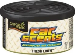 California Scents Luchtverfrisser Blik Fresh Linen - Autogeurtje -Parfum Winkel 1200x887 1