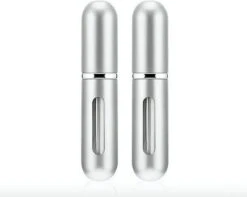 Navulbaar Parfum Flesje -Mini Parfumflesje -Hervulbaar Parfumflesje - Hervulbare Verstuiver - Zilver - Aluminium - Spray -Parfum Winkel 1200x959 4