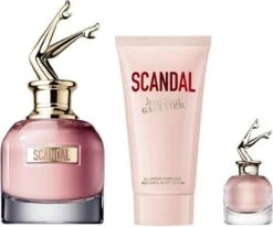 Jean Paul Gaultier Scandal Giftset - 50 Ml Eau De Parfum Spray + 6 Ml Eau De Parfum Tasspray + 75 Ml Bodylotion - Cadeauset Voor Dames -Parfum Winkel 1200x999 3