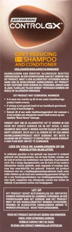 Just For Men CONTROL GX 2in1 - Shampoo En Conditioner - 147ml -Parfum Winkel 377x1200