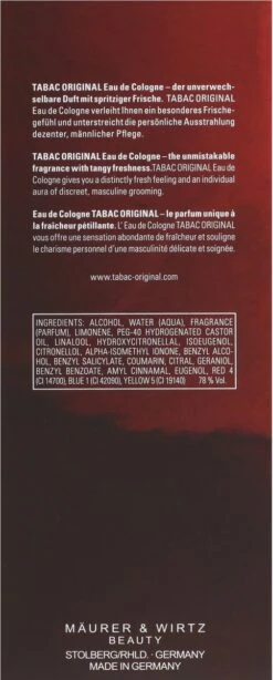 Tabac Original - 300 Ml - Eau De Cologne - Herenparfum -Parfum Winkel 483x1200 6