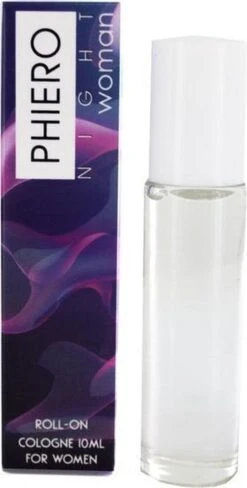 500Cosmetics Phiero Night Woman - Eau De Parfum - Met Feromonen - Roll-on Formaat - Voor Vrouwen - 10ml -Parfum Winkel 608x1200
