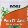 Now Pau D'arco 500 Mg 100 Caps -Parfum Winkel 615x1200 3