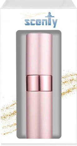 Scenty - Parfum Verstuiver Navulbaar - Mini Parfum Flesje - Reisflesje - Lichtroze -Parfum Winkel 630x1200 7