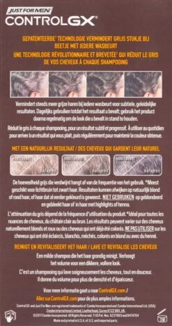 Just For Men CONTROL GX 2in1 - Shampoo En Conditioner - 147ml -Parfum Winkel 635x1200 2