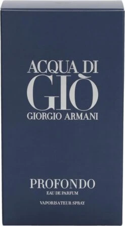 Giorgio Armani Acqua Di Giò Profondo - Eau De Parfum - 75 Ml - Herenparfum -Parfum Winkel 667x1200 4