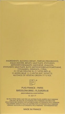 Paco Rabanne 1 Million Lucky 50 Ml - Eau De Toilette - Herenparfum -Parfum Winkel 683x1200 7