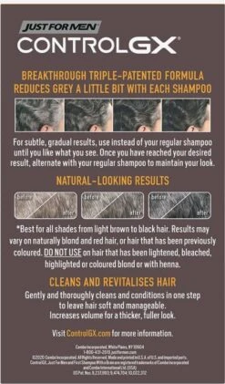 Just For Men CONTROL GX 2in1 - Shampoo En Conditioner - 147ml -Parfum Winkel 704x1200 8