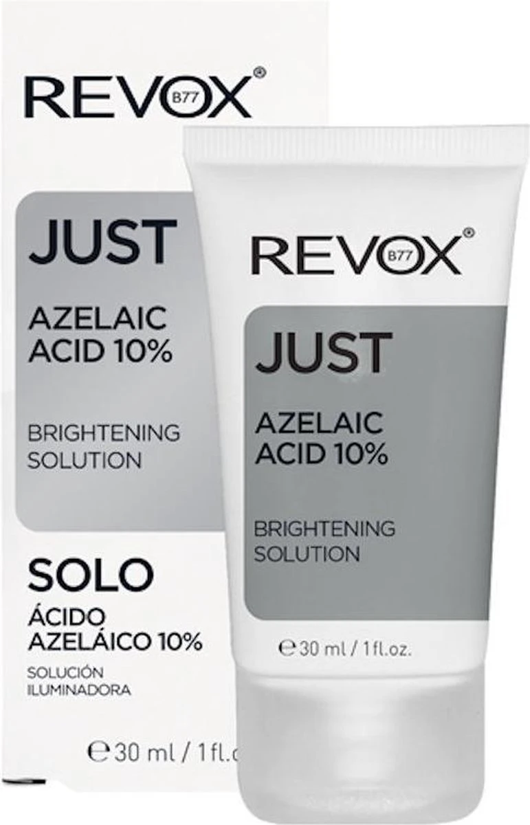 Just Azelaic Acid 10% Brightening Solution - Rozjasňující Krém Na Obličej 30ml 4 Just Azelaic Acid 10% Brightening Solution - Rozjasňující Krém Na Obličej 30ml - Afbeelding 2