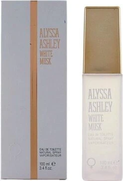 Alyssa Ashley White Musk - 100 Ml - Eau De Toilette Spray - Damesparfum -Parfum Winkel 813x1200 1