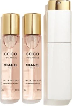 Chanel Coco Mademoiselle Geschenkset - Eau De Toilette + 2x Eau De Toilette Refill -Parfum Winkel 820x1200 6