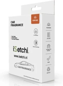 ISetchi Frisse Autoparfum - Autogeur - Met 4 Verschillende Geuren – Compact Formaat & Navulbaar - Metaal Ontwerp - Parfum Voor Luchtrooster Ventilatierooster -Auto Luchtje - Car Perfume -Parfum Winkel 879x1200 3