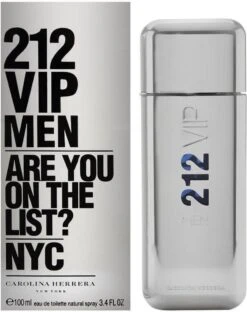 Carolina Herrera 212 VIP Men - 100 Ml - Eau De Toilette Spray - Herenparfum -Parfum Winkel 951x1200 1