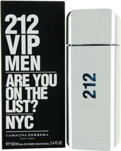 Carolina Herrera 212 VIP Men - 100 Ml - Eau De Toilette Spray - Herenparfum -Parfum Winkel 963x1200 2