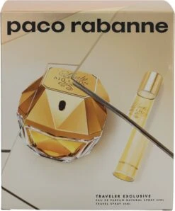Paco Rabanne Lady Million Giftset 80 Ml Eau De Parfum Spray + 20 Ml Eau De Parfum Tasspray - Cadeauset Voor Dames - Damesparfum -Parfum Winkel 993x1200 4