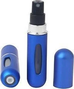 MaxedMore Navulbare Parfumverstuiver 5ml Rood/Licht Roze/ Oranje/Groen/ Blauw/ Grijs - 65 Keer Spraybare Parfum Verstuiver - Hervulbaar Tasverstuiver Voor Parfum - Meeneem Mini Geur Flesje Voor Op Reis - Lipstick Formaat Navulbaar Parfumflesje -Parfum Winkel 997x1200 3